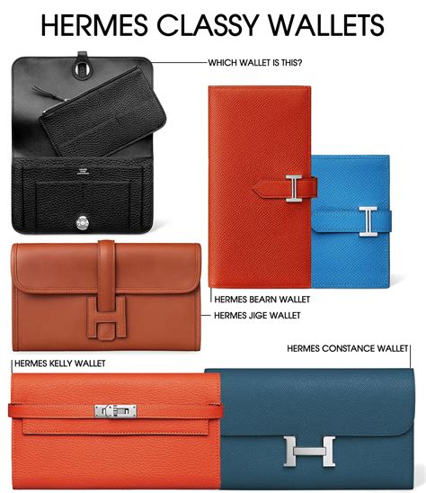 h wallet hermes|hermes wallets women.